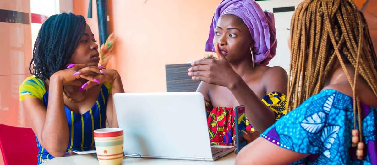 Business woman calculating campaign budget